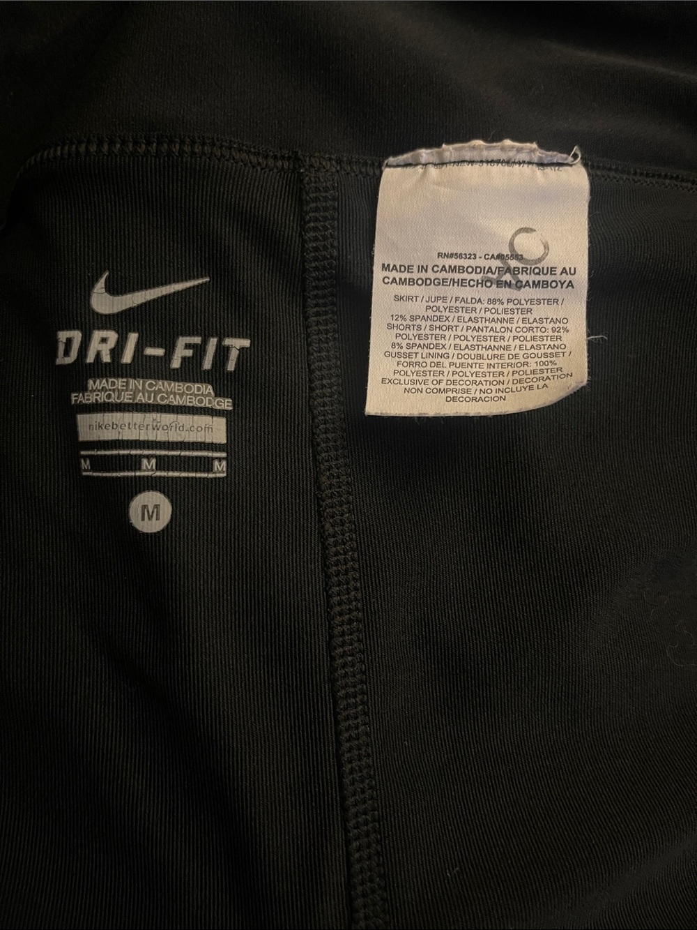 Nike Women’s Black Performance Pleated Tennis/Golf Skort SZ Medium NWOT - Picture 13 of 15